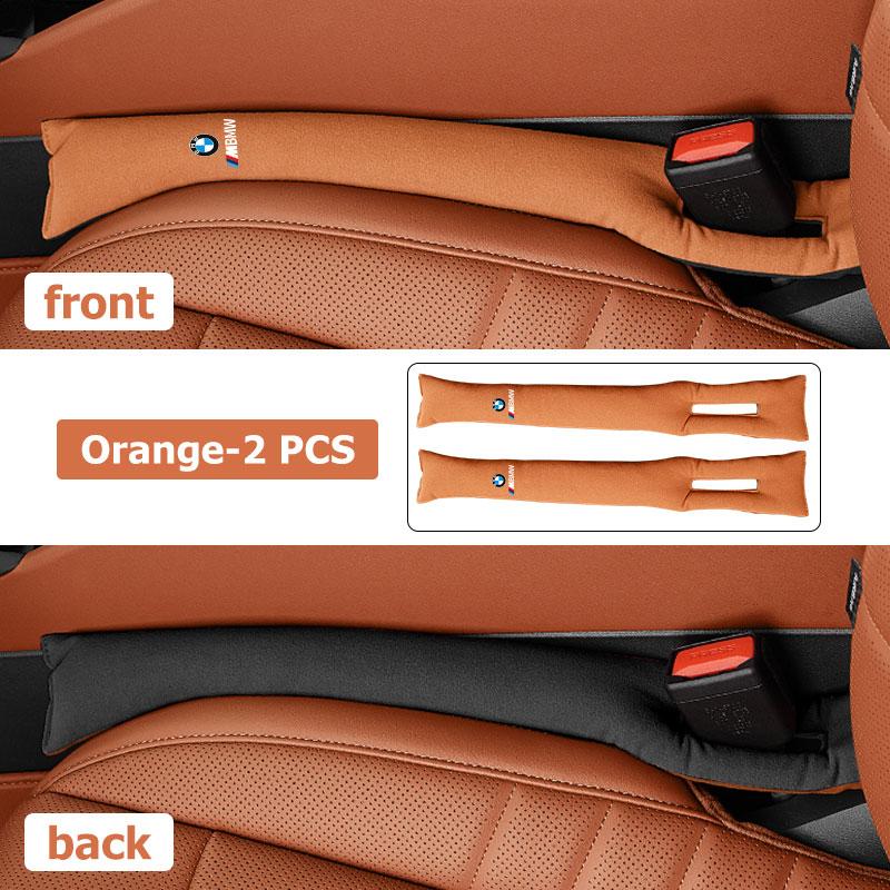 BKSN4 Suede Car Seat Gap Filler Side Seam Plugs Anti-Leak Filling For BMW E87 E70 E91 E30 G20 E92 E93 E60 E46 E90 G30 E53 X1