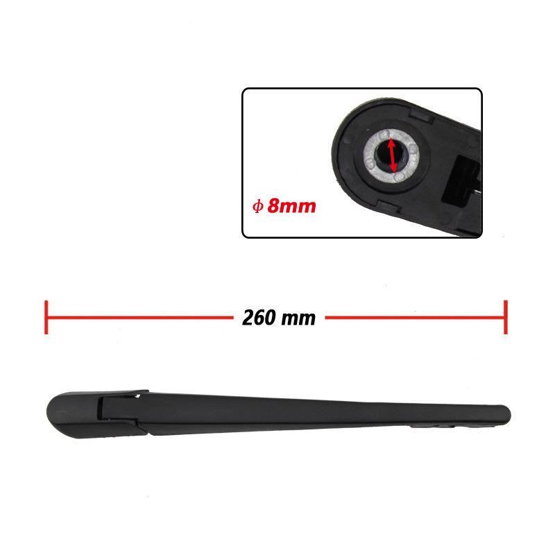 Совместим с 14 моделями HR-V: Задний рычаг стеклоочистителя в сборе и щетка для автомобильных стекол