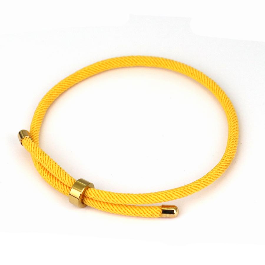Simple Style Rope Bracelet For Men Unfading 6 Colors Grade A 4mm Thread Luck Red Braslet Valentine Day Gift Pulsera Cuerda