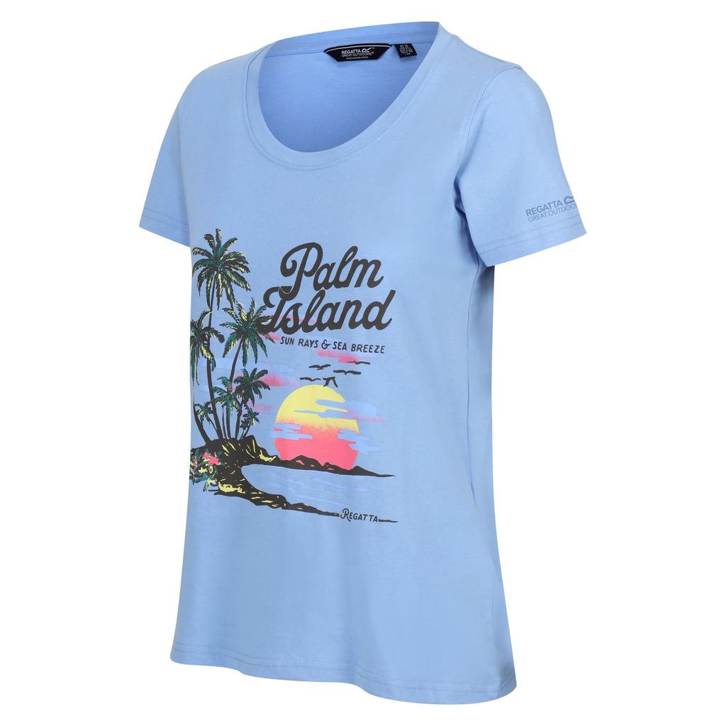 Regatta Womens/Ladies Filandra VIII Palm Tree T-Shirt