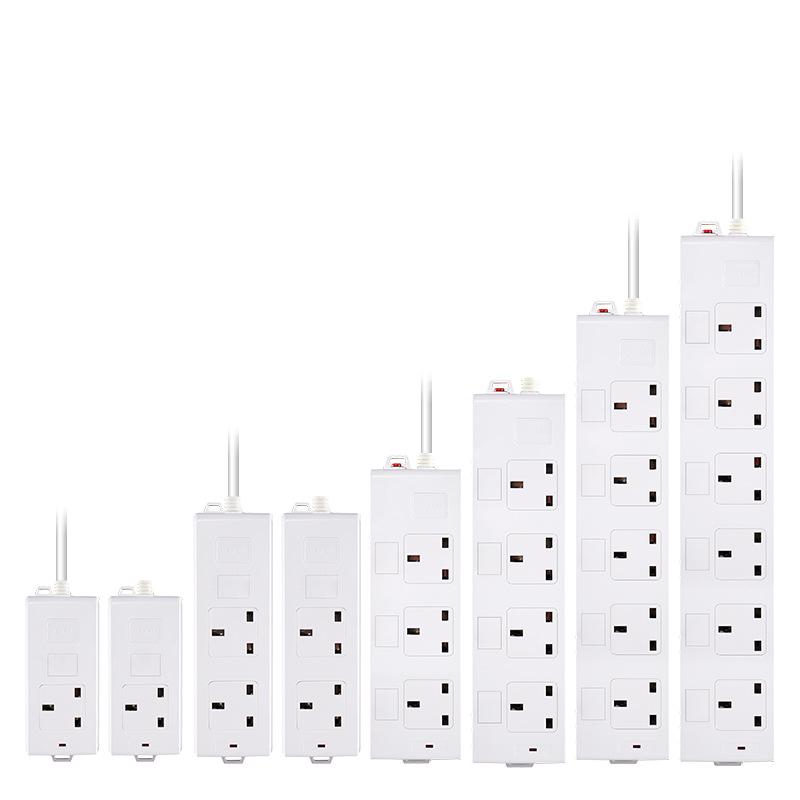 Умный сетевой фильтр Genius UK 13A с защитой от перегрузки и без выключателя, удлинитель 250 В