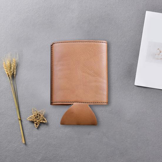 Искусственная кожаный чехол для банок пива и газировки, изоляционный чехол для холодных напитков