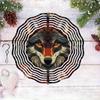 10-дюймовый подвесной ветряной спиннер с крючком на 360 градусов для декора балкона и сада, весенне-летнее уличное украшение, металлические колокольчики для дома