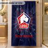 Beach TowelLOSC Lille Custom Name Text Personalized Soft Towel for Beach Pool Indoor Home Decor Gift