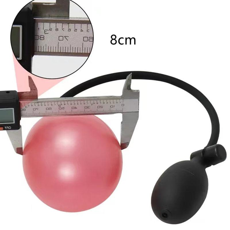 Силиконовый расширяемый надувной анальный массажер для влагалища, расширитель, анальная пробка, БДСМ, секс-игрушка для мужчин