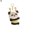 Мультяшная кукла в форме пчелы для девочек и мальчиков, плюшевая кукла, брелок, рюкзак, автомобильный кулон, мягкая игрушка, брелок, сумка, аксессуары