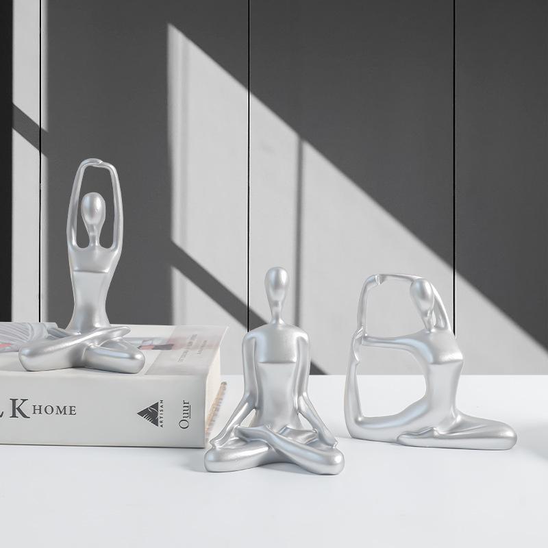 Элегантный набор для трио танца йоги - Декор для спальни и гостиной