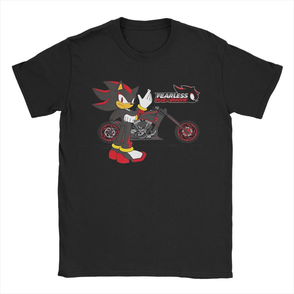 Shadow The Hedgehog T-Shirts Men Novelty Cotton Tees O Neck Short Sleeve T Shirt Gift Idea Clothes