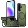 Применимо к Samsung a55 новый 360 вращающийся держатель чехол s24/s25ultra рисунок под карбон противоударный защитный чехол
