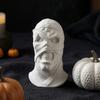 Настольное украшение на Хэллоуин, 3D-печатная фигурка мумии, жуткая статуэтка зловещей головы, украшение в темном стиле для дома, гостиной, офисного стола