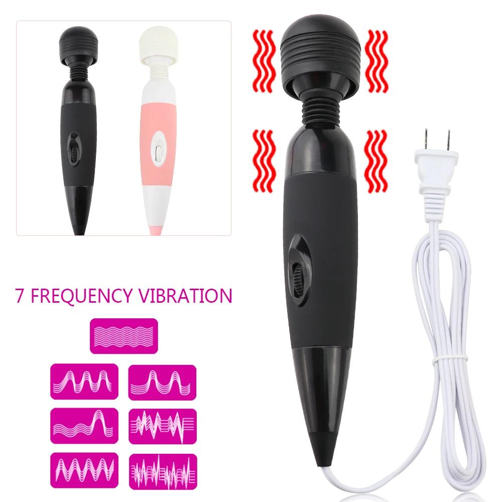 Wired Style Massage G-Spot Vibrator Female Clitoris Stimulation Masturbator Body Massager Sex Toys for Women Life Waterproof