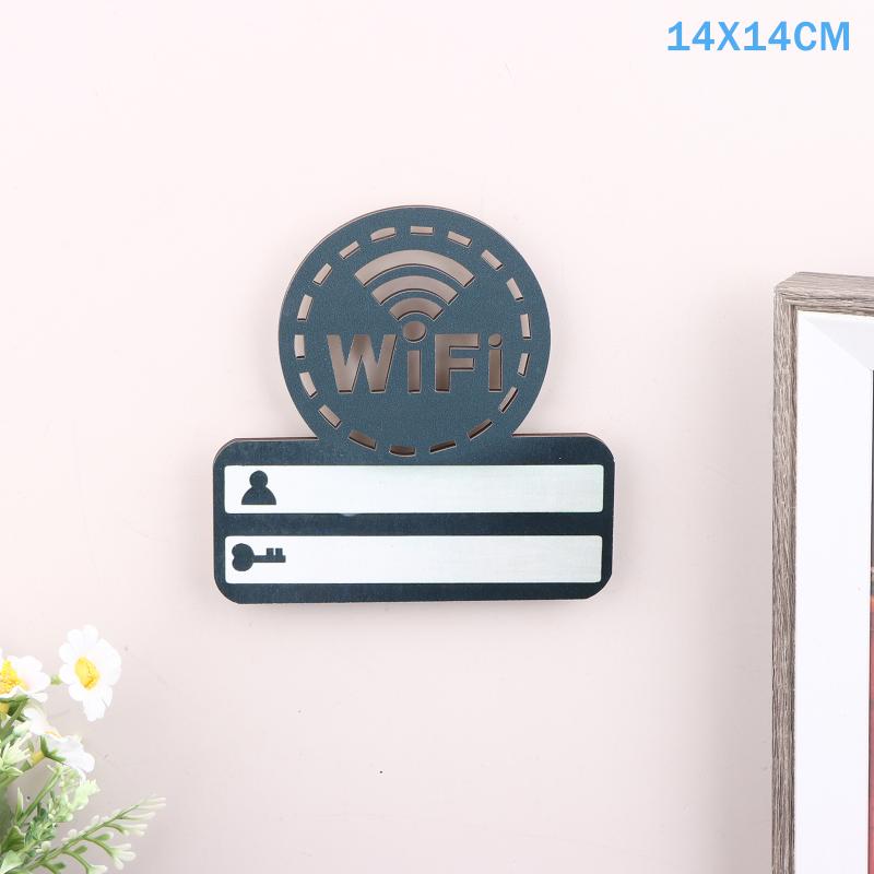Минималистичный деревянный знак с паролем WiFi для настенного декора офиса, магазина, общественной гостевой зоны, доска-индикатор доступа к беспроводной сети