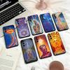 A-Alex Grey Психоделический чехол для телефона Samsung S25,24,23,22,30,21,10,9,Ultra,Plus,Lite,FE,4,5 G Мягкий черный чехол