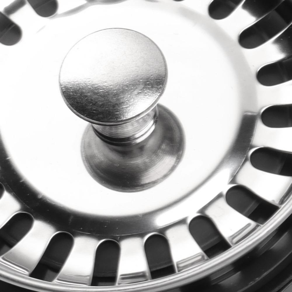 Removable Sink Drain Strainer Anti Clogging Food Waste Filter Drain Stopper Waste Disposal