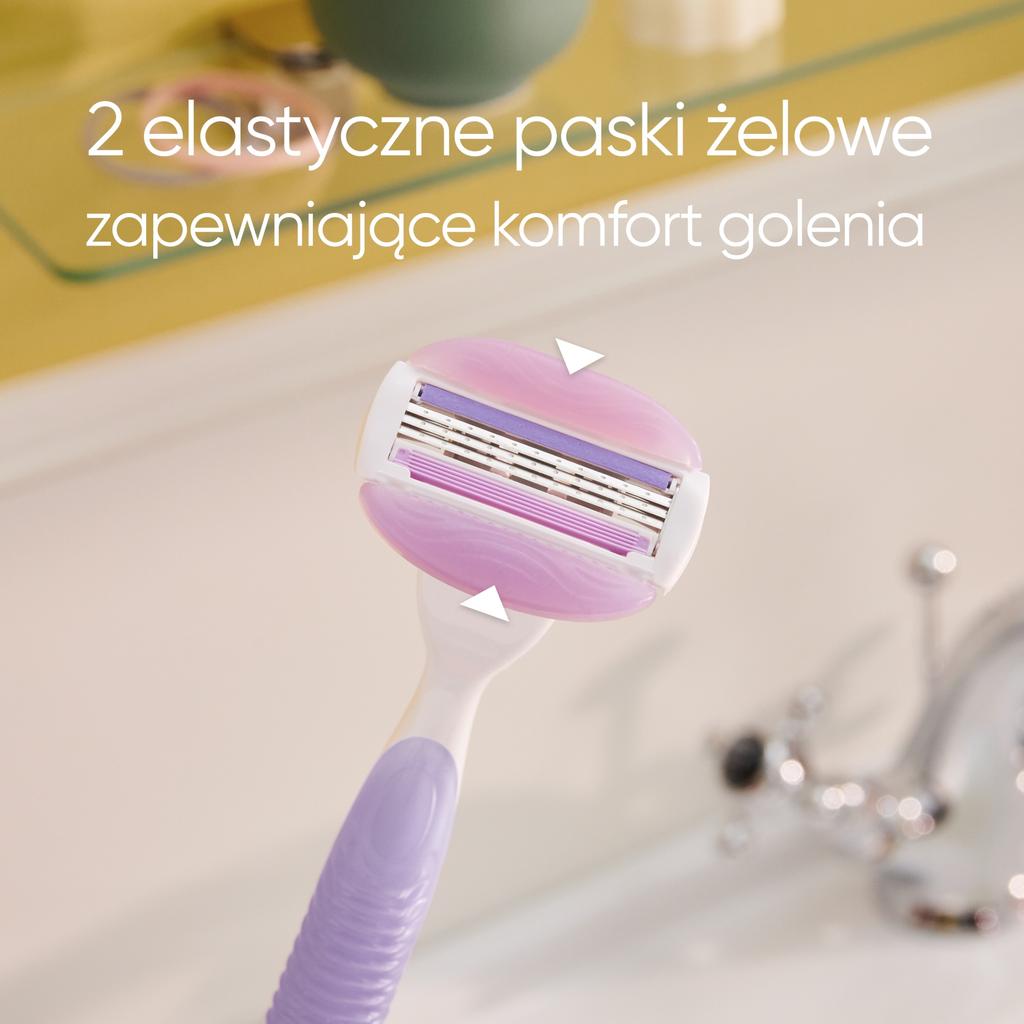Gillette Venus Breeze Pink Razor + 1 Replacement Blade