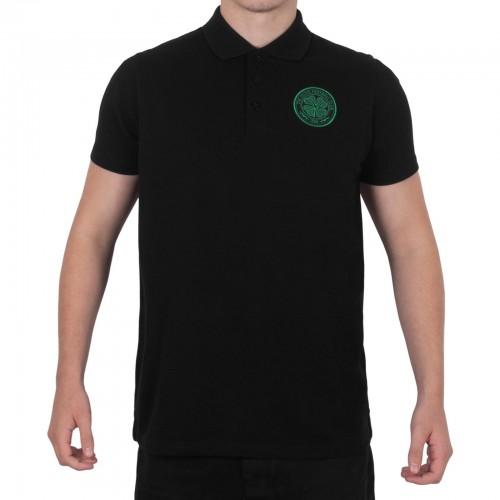 Celtic FC Mens Crest Polo Shirt
