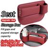 Xiaomi Universal Car Seat Gap Organizer, Premium PU Leather Console Side Pocket Storage Box, Multifunctional Auto Crevice Caddy for Dri