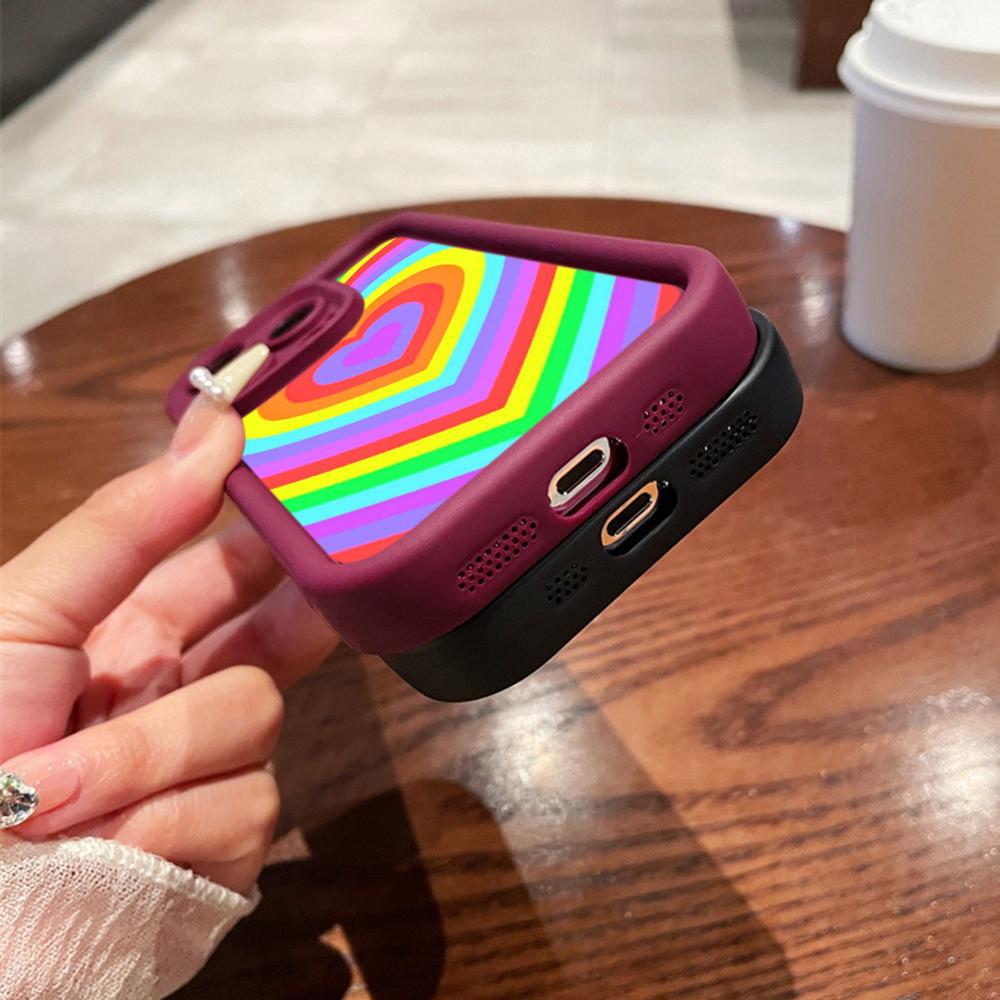 Ae93 Rainbow Art Design Защитные чехлы для телефонов для iPhone 13 14 15 Pro Max XR infinix Hot 40i 30i Tecno Camon 30 20 Pro Angel Eyes Задняя крышка из ТПУ