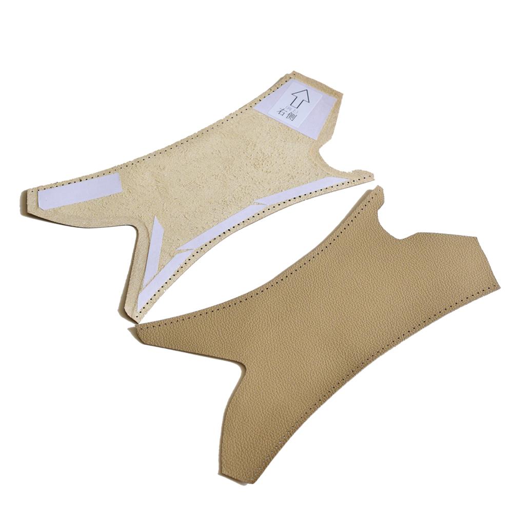 Кожаная ручка панели правой/левой двери, крышка ручки, внутренняя накладка-ручка для BMW 3 серии E90 E91 E93 2005-12, деталь интерьера автомобиля