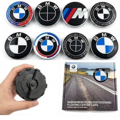 56/68 мм Колпачок ступицы BMW, Колпачок центра ступицы с магнитной подвеской, Серии 1 2 3 5 7, 1x3x5x6 m2 m3 m4 m5 m6 Автомобильный логотип центра колеса.