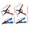Набор плоскогубцев Ext Int Tool Right Angled Beak Portable Repair Engine Tool Multifunction Stop Ring Circlip 4 шт. Мини-плоскогубцы для стопорных колец Universal
