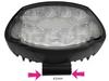 Lampa Led  Robocza 180 Stopni Mocna 9720Lm
