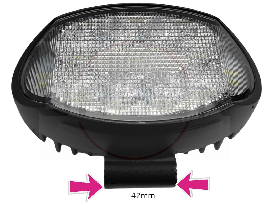 Lampa Led Robocza 180 Stopni Mocna 9720Lm