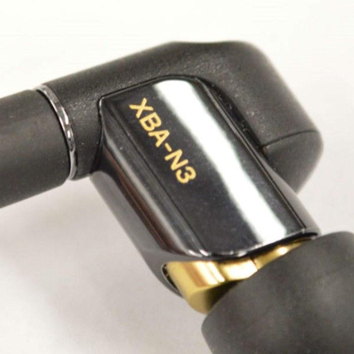 Sony Headphones Hi-Res Canal-Type Detachable Cable 360 Reality Audio Certified XBA-N3 Q Black
