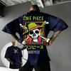 Аниме Футболка One Piece Мужская Женская 2026 Лето Новая Хлопковая Повседневная С Коротким Рукавом Футболки Соломенная Шляпа Команда Луффи Оверсайз Уличная Одежда