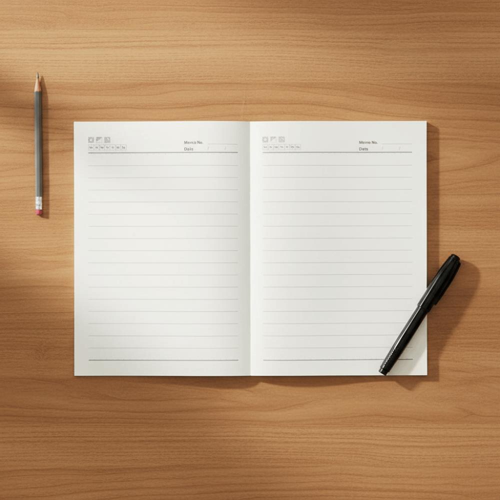 PU Leather Cover Schedule Planner Notebook Agenda Planning Notebook Student