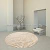 Круглый ковер Ваби-Саби - Японский стиль Nordic Design для гостиной или спальни