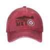 Unisex Cotton Vintage Spitfire UK 1 RAF British WWII Baseball Cap Adult Supermarine Fighter Adjustable Dad Hat Sun Protection