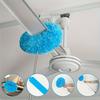 Flexible Cleaning Duster with Extension Pole Reusable Design Ceiling Fan Duster Multi-purpose Dusting Tool