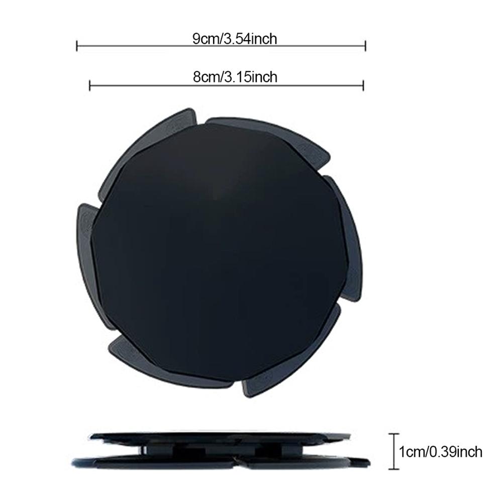 Автомобильный держатель для телефона на присоске, нескользящая клейкая подушка, диск для крепления на приборную панель, аксессуар