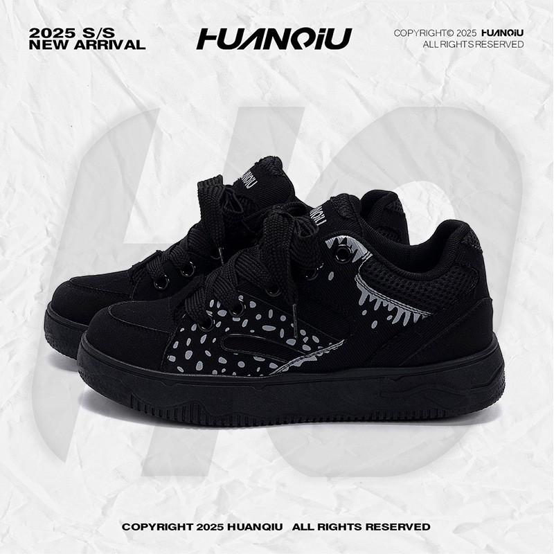 Kids Shoes Mens Thick Sole Casual Sneakers Low Top Breathable Round Toe Slip-On Style Comfortable Everyday Shoes