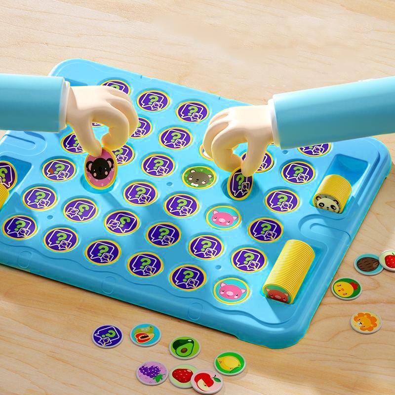 Animal Flip Chess Board Games 108 Cards Classic Strategy Game Thinking Cognitive Parent Child Interactive Puzzle Party Toy