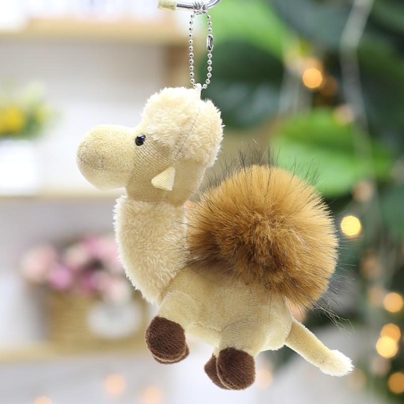 Милый брелок-подвеска в виде животного, помпон, верблюд, кукла верблюда Дуньхуан, сувенир для туристов из Синьцзяна и Ганьсу