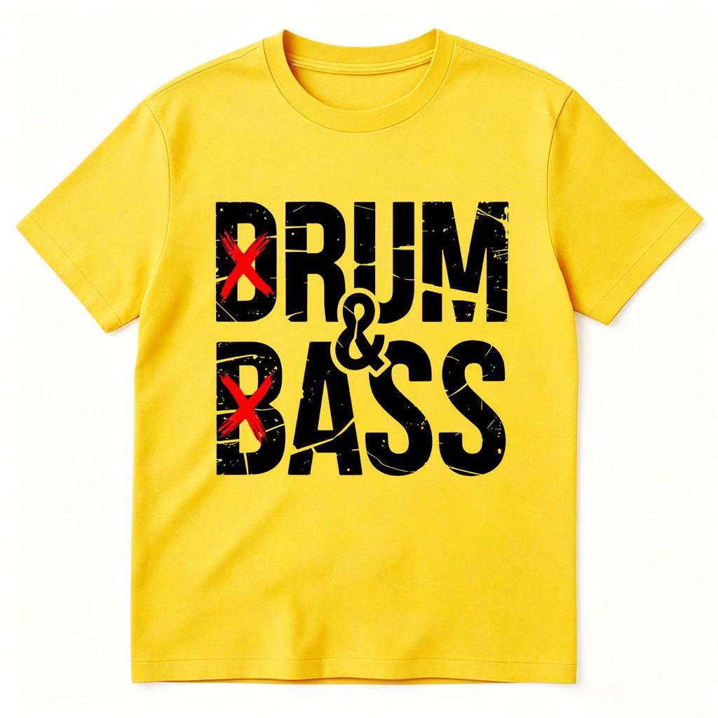Funny Drum and Bass T Shirt Rum and Ass Lovers Jokes Tshirt Unisex Women Clothing Summer Cotton Short Sleeve Tshirts Streetwears
