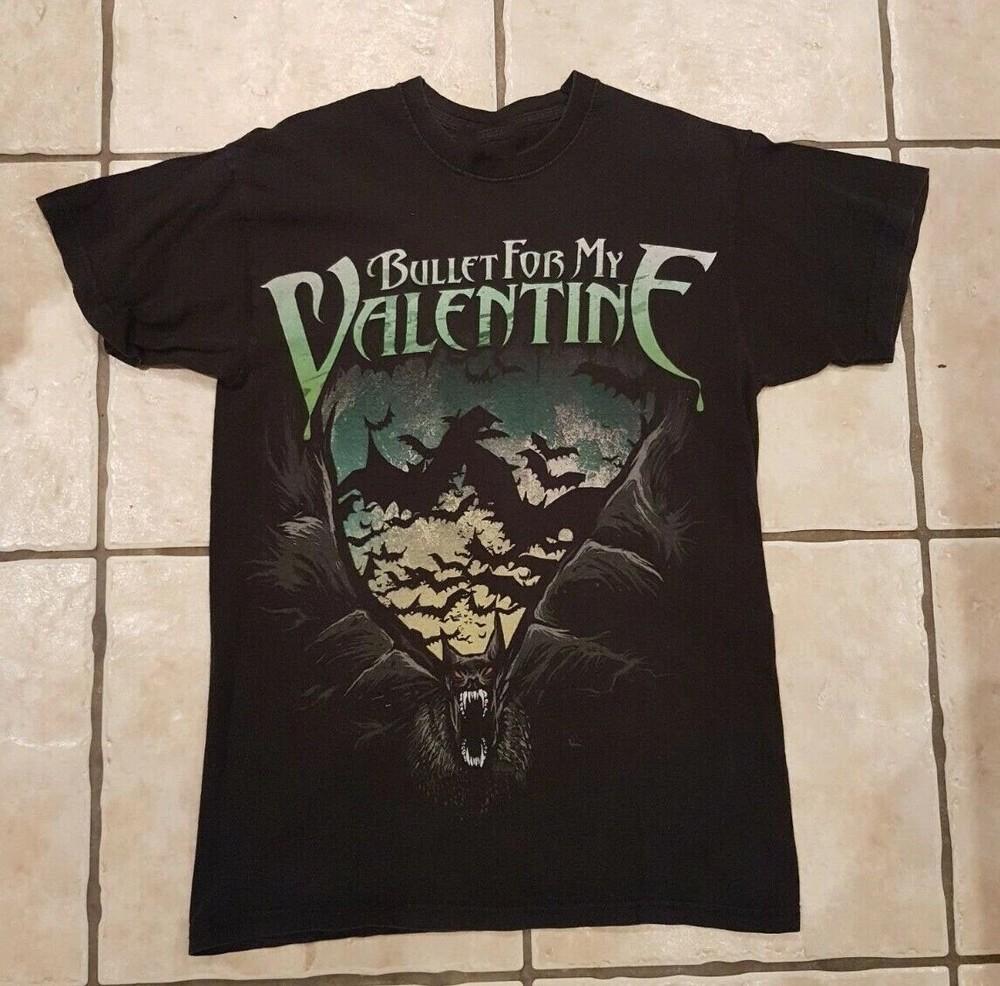 Футболка Bullet For My Valentine Scream Aim Tour Хлопок Унисекс S-4XL CM274 Унисекс Футболка