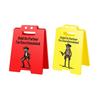 1/2/3Pcs Caution Overstimulated Desk Sign Cowboy Frog Hold On Partner I'm Overstimulated Mini Table Sign Home Office Decoration Coworkers Gag Gift