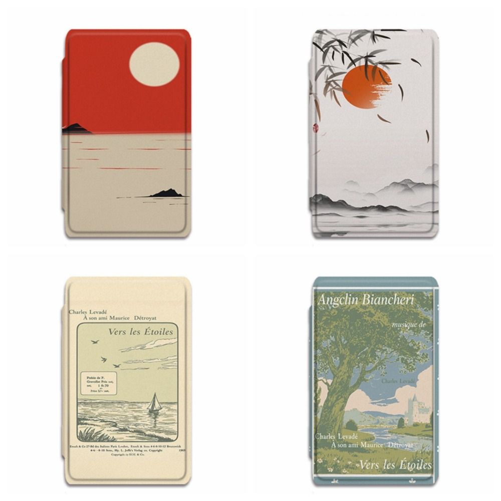 Anti-fall Magnetic Case Japanese Style Folio Shell High Quality Protective Cover for XTEINK X4/X3