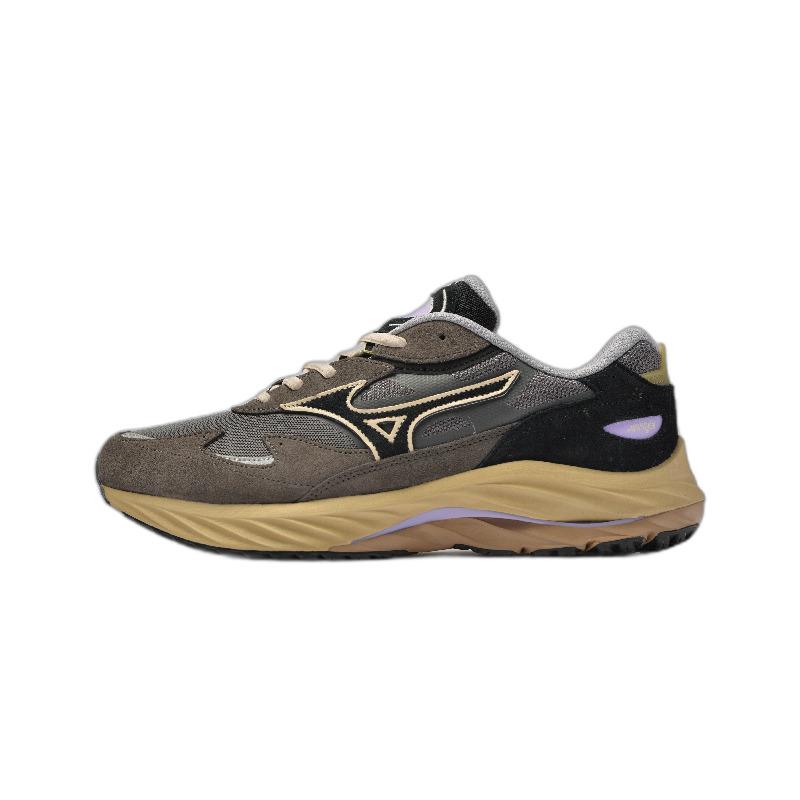 Sneakers Mizuno Brown, Beige and Black Wave Rider B
