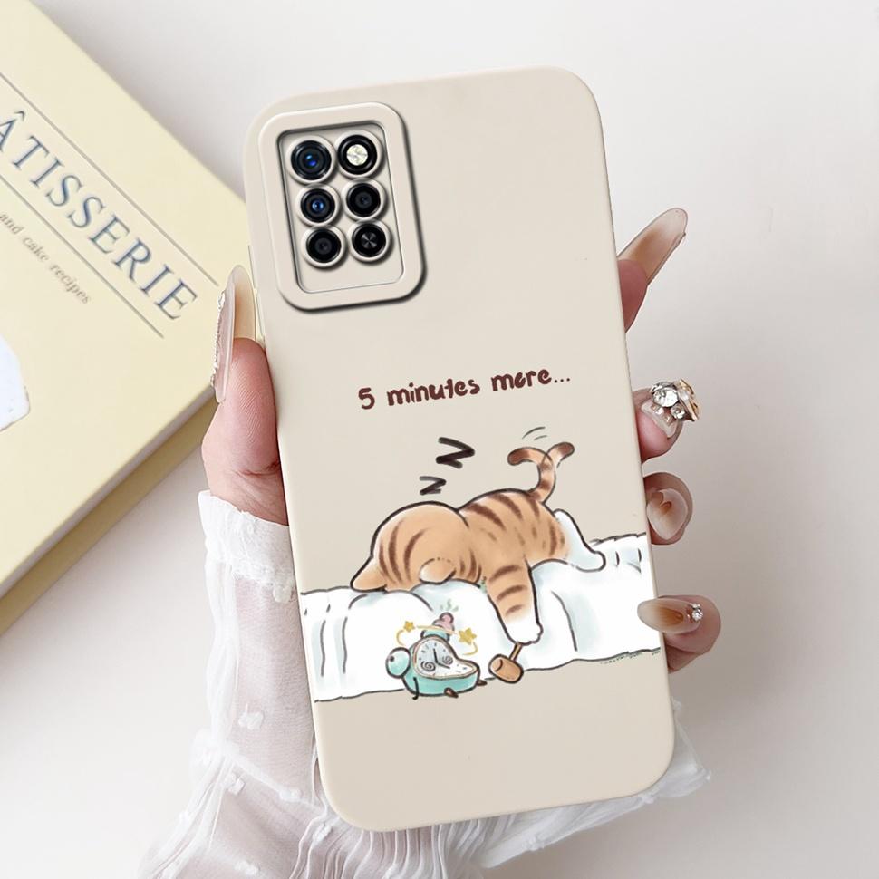 Чехол Для Infinix Note 10 Pro Чехол Узор Животное Мультфильм Силикон Для Infinix Note 10 Note10 Pro X695 X695D Чехлы Для Телефона Корпус