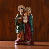 Holy Family Statue with Child Catholic Standing Figurine Religious Gift for Home Decors Desktop Table Ornament