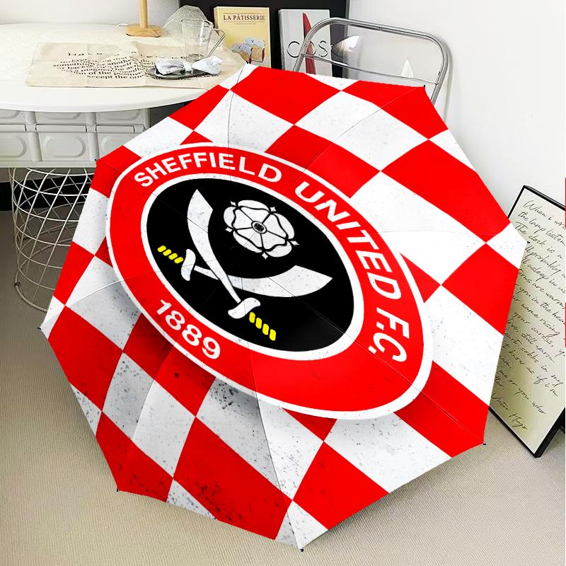 She-ffield Fc Crest Umbrella 8-Frame for Travel, Camping, Casual Lightweight Portable Umbrella, Essential for Every Family Holidays Gift