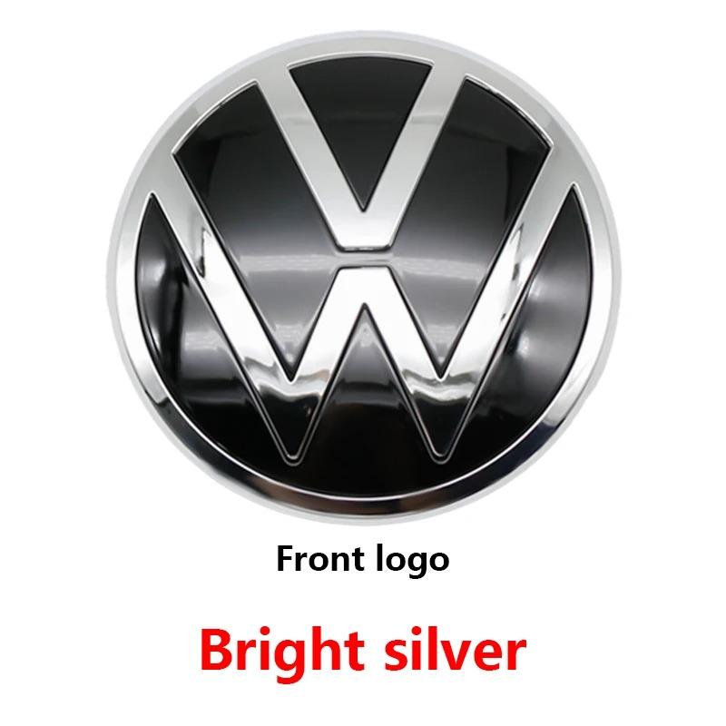 T24Volkswagen Polo Car Logo Emblem Badge Sticker for 2019-2024 Models Front Grille & Rear Trunk Auto Exterior Decoration