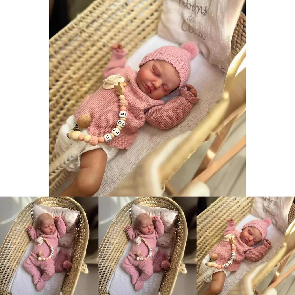Кукла-младенец Reborn Лу Лу с 3D силиконовой кожей для коллекционеров и детей.