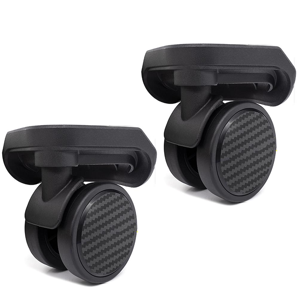 Колеса для чемодана на колесиках, поворотные левые и правые колеса для чемодана, сменные детали для большинства чемоданов