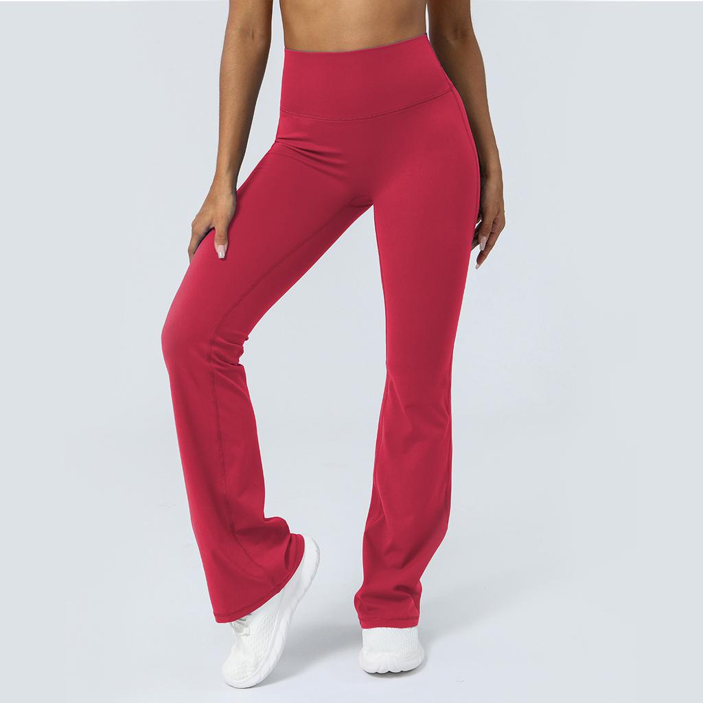 Yoga Pants Women Bottoms Sport Flare Pants Fitness Leggings Women Legging Tummy Control Running Tight