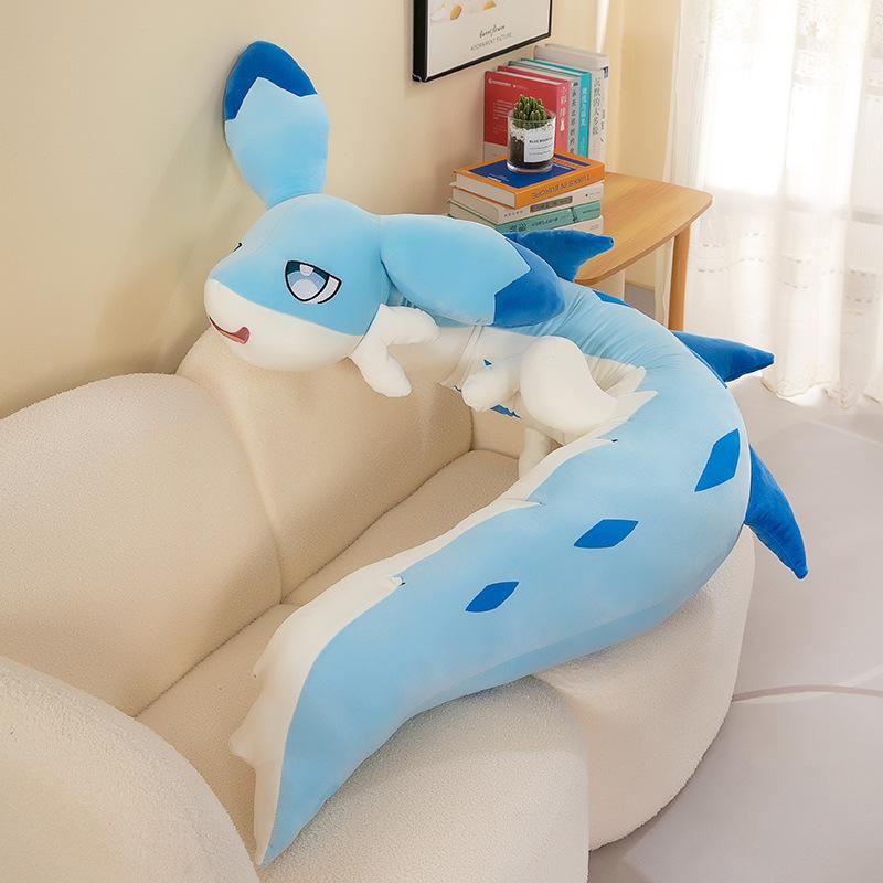 Dream Dragon Plush Toy Soft and Cute Fantasy Beast Parlu Doll Bed with Legs and Pillows To Decompress Doll for Women